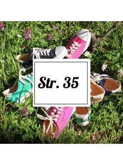 L'ecologica Sneakers - Pakke med 4 par i str. 35