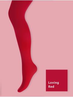 du Milde tights 60 den Loving Red