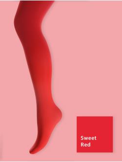 du Milde tights 60 den Sweet Red